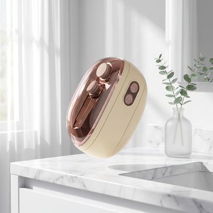 ✂️ LIMITED-TIME 50% OFF! 💅 2-in-1 Smart Electric Nail Clipper & Polisher 🌟