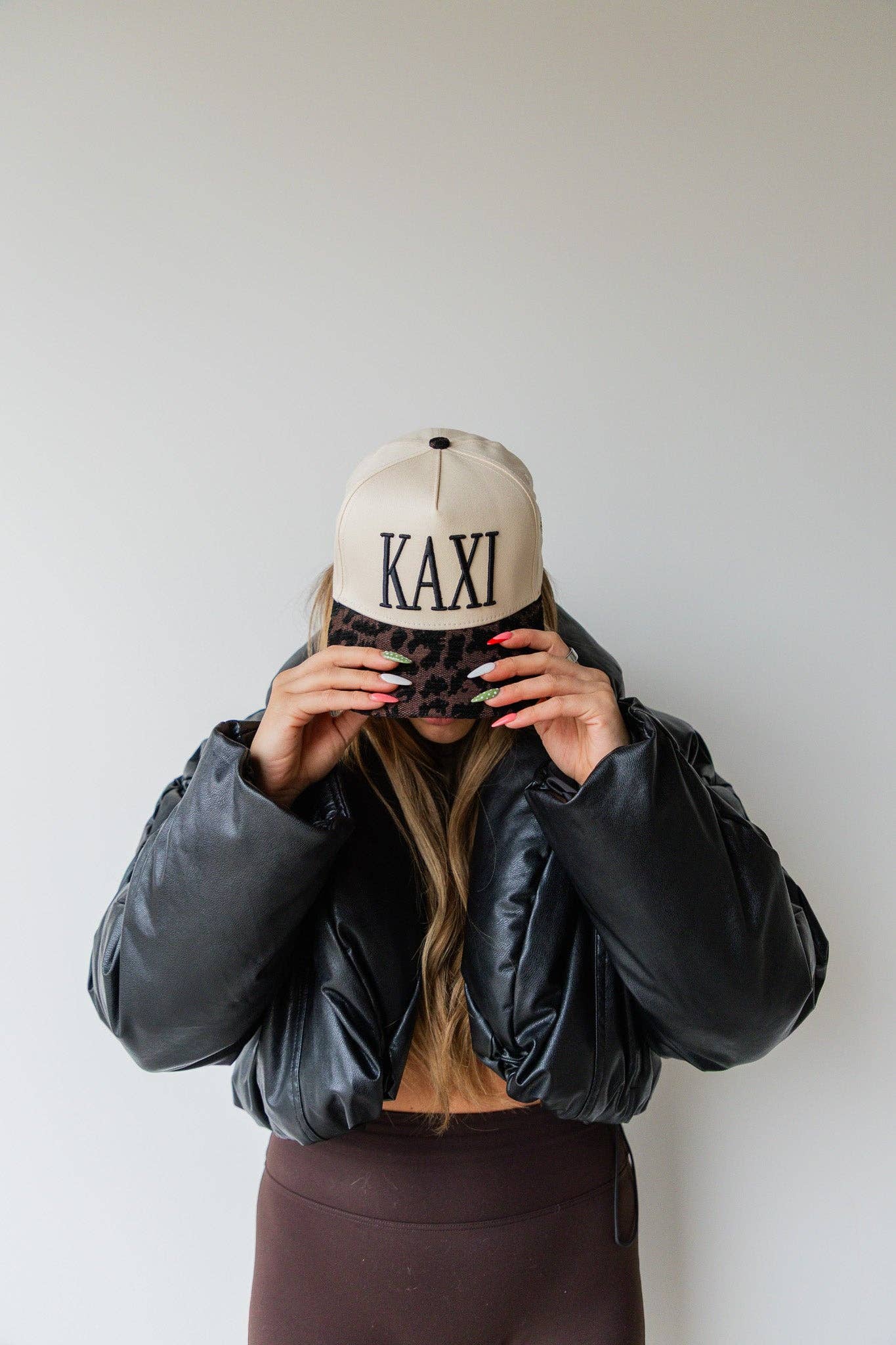 cheetah trucker hat