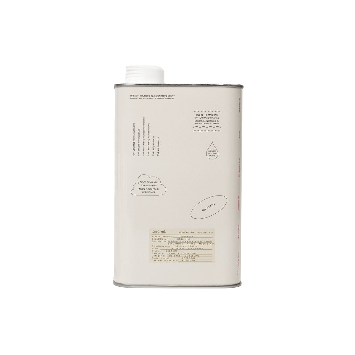 xtra milk detergent - 32oz