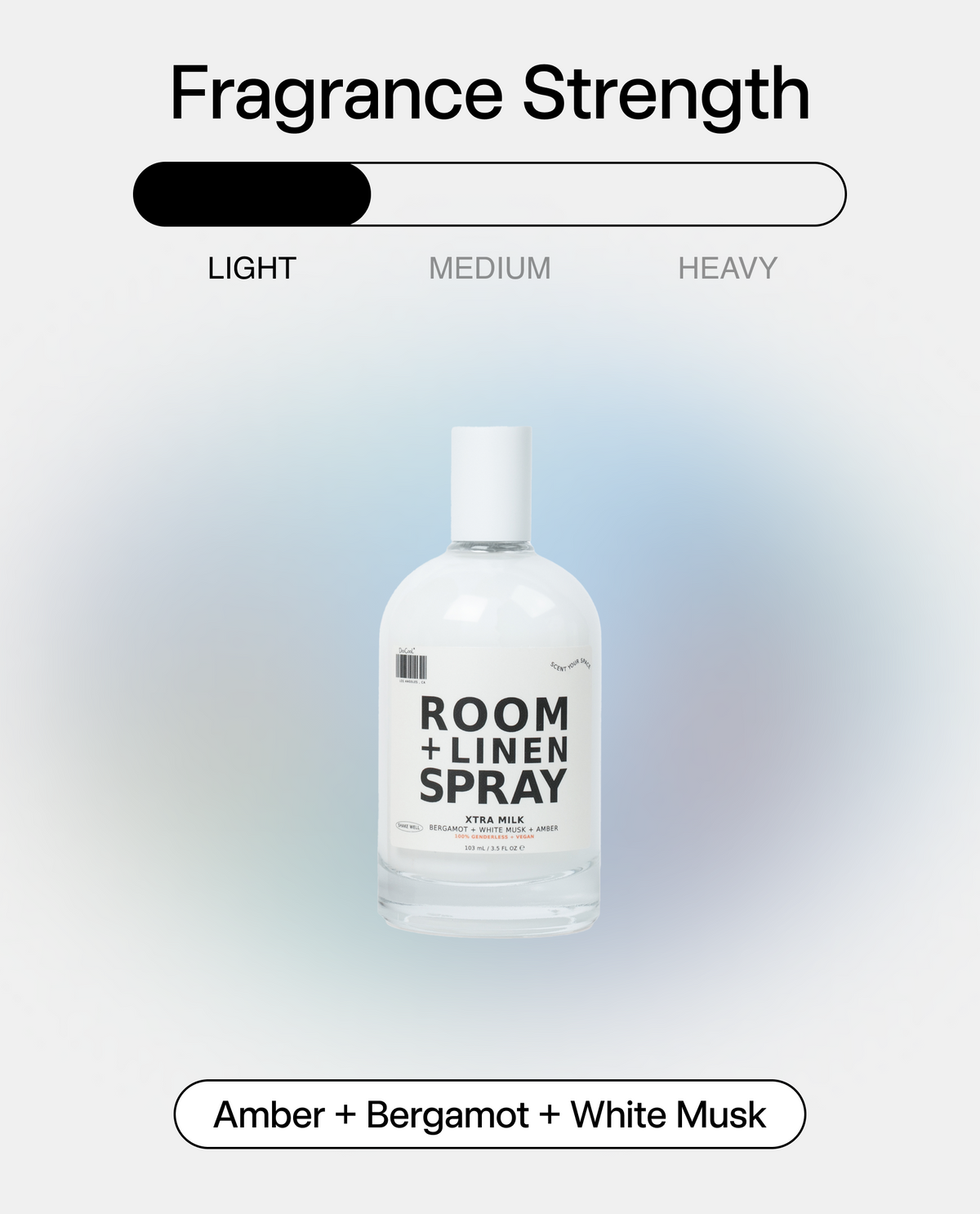 xtra milk room + linen spray