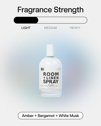 xtra milk room + linen spray