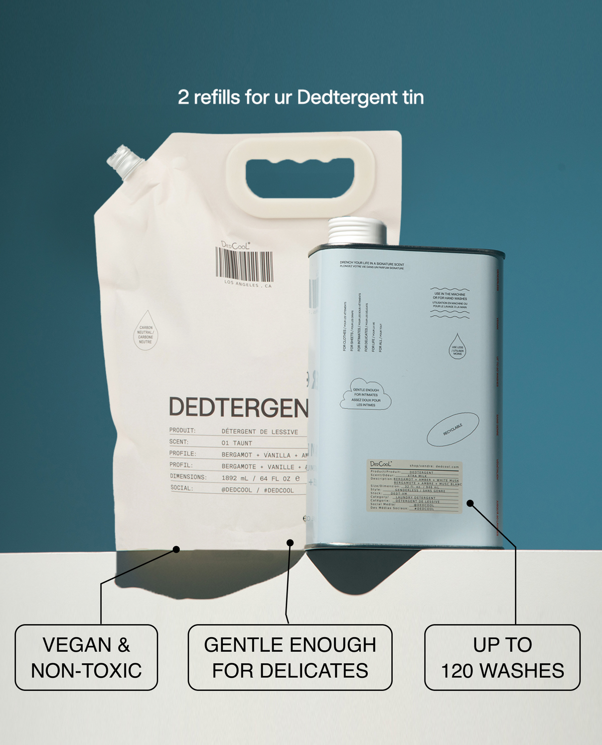 xtra milk detergent refill - 64oz