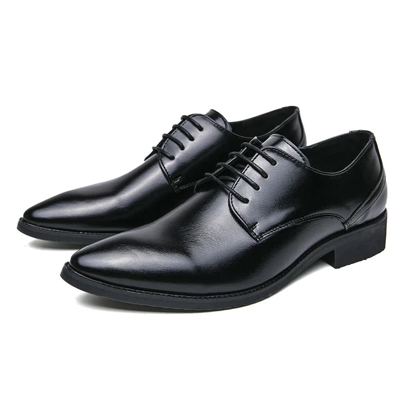 Men's Dress Shoes Party Formal Oxford Leather Shoes Men Classic Casual Business Leather Shoes Man Wedding Social Leather Shoes