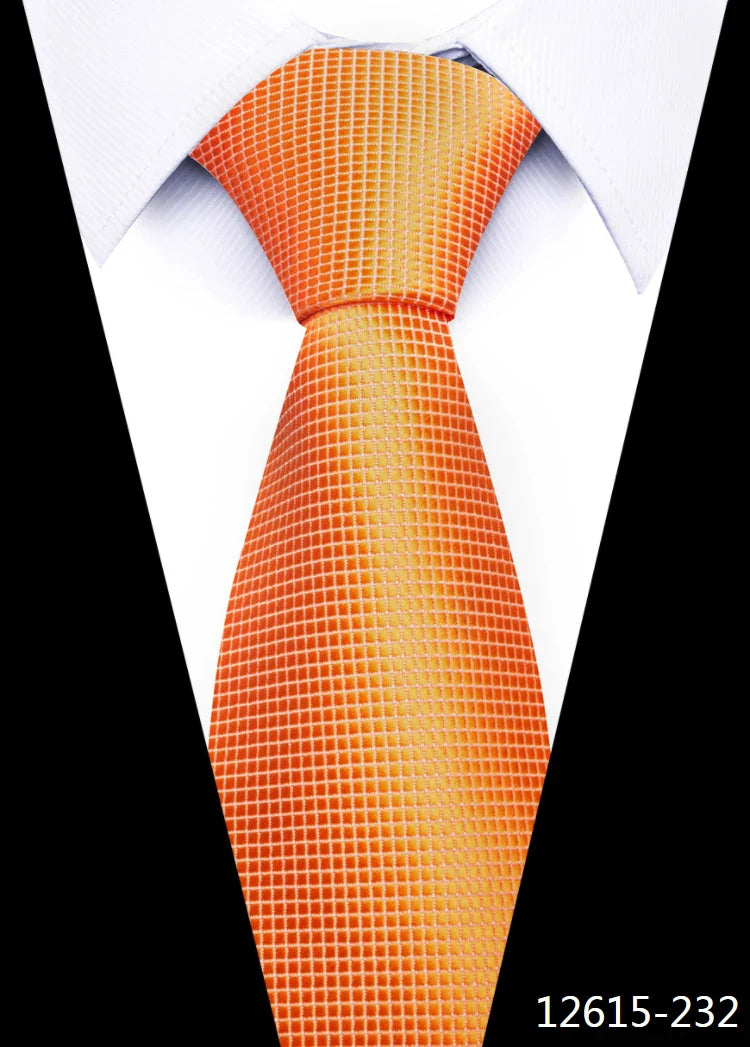 Hot Sale Brand New Style Tie Blue Golden Stripe Suit Accessories Necktie Men Gravata Fit Wedding Holiday Present