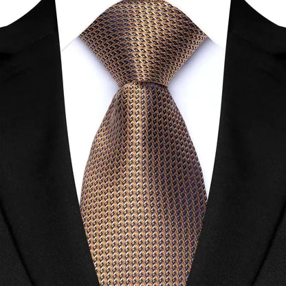 Luxury 8CM Mens Ties Polka Dot Necktie Formal Classic Business Necktie Jacquard Woven Neck ties For Men Groom Wedding Party