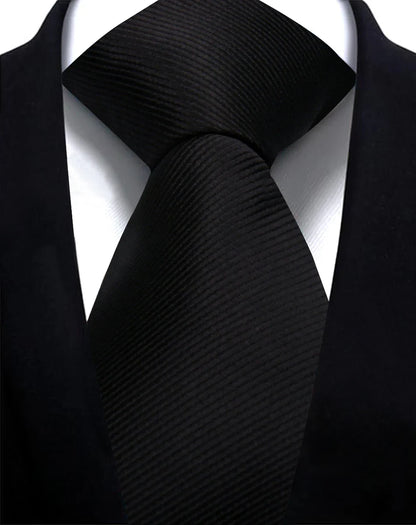 Solid Tie 7.5cm Necktie For Men Fashion Wedding Ties Slim Blue Gray Classic Neckties Men Business Jacquard Woven Classic Gravats