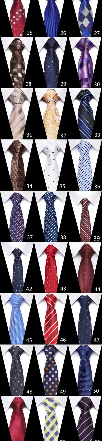 Hot Sale Brand New Style Tie Blue Golden Stripe Suit Accessories Necktie Men Gravata Fit Wedding Holiday Present
