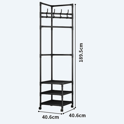 🛋️ LIMITED-TIME 50% OFF! 👚 Space-Saving Garment Rack – Holds Coats, Bags & Folded Essentials Without Eating Up Floor Space 💫